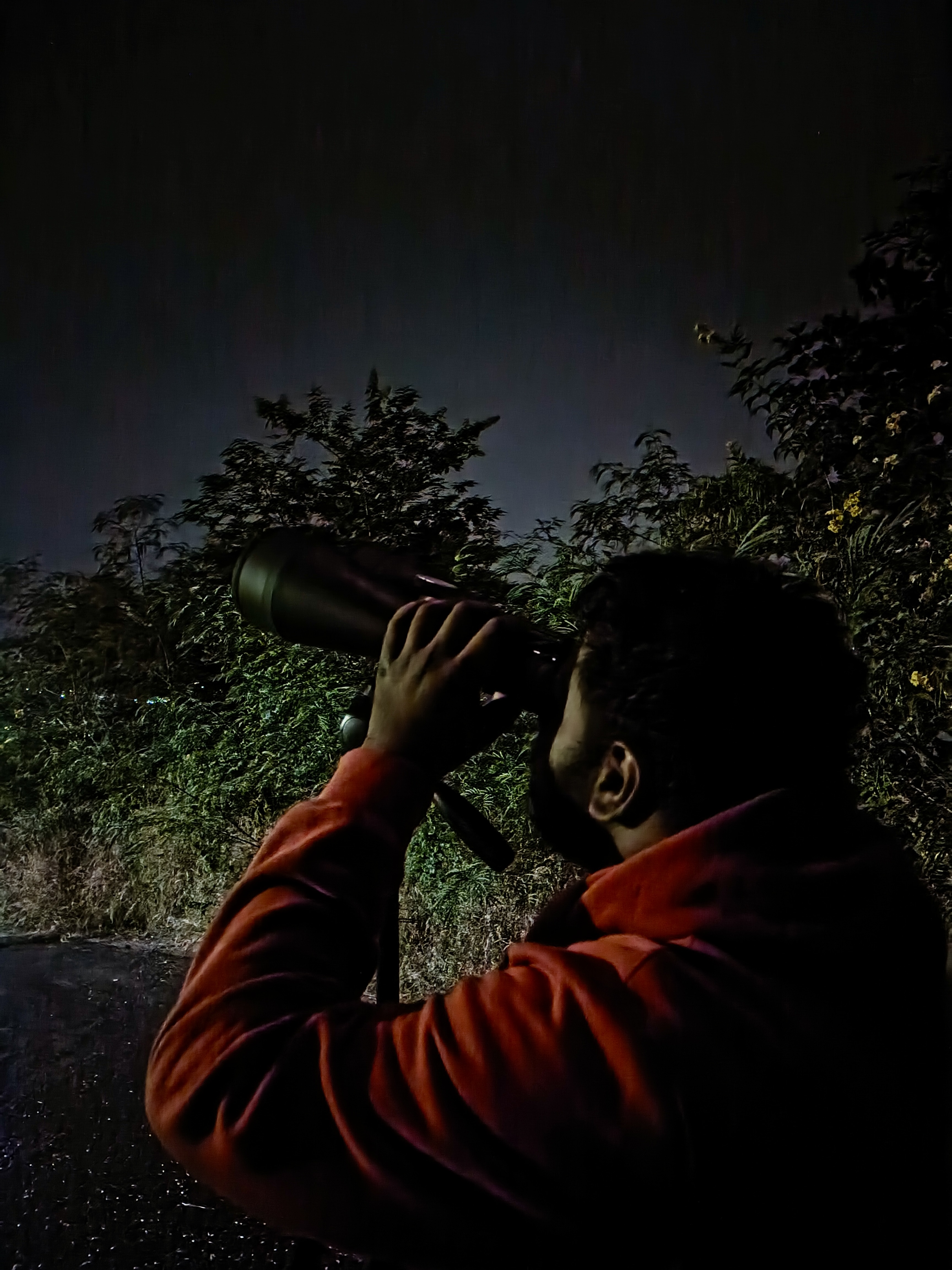 Observation night with binoculars 2